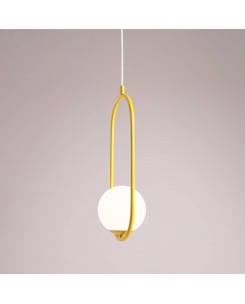 LAMPA WISZĄCA RIVA MUSTARD ALDEX 1086G14