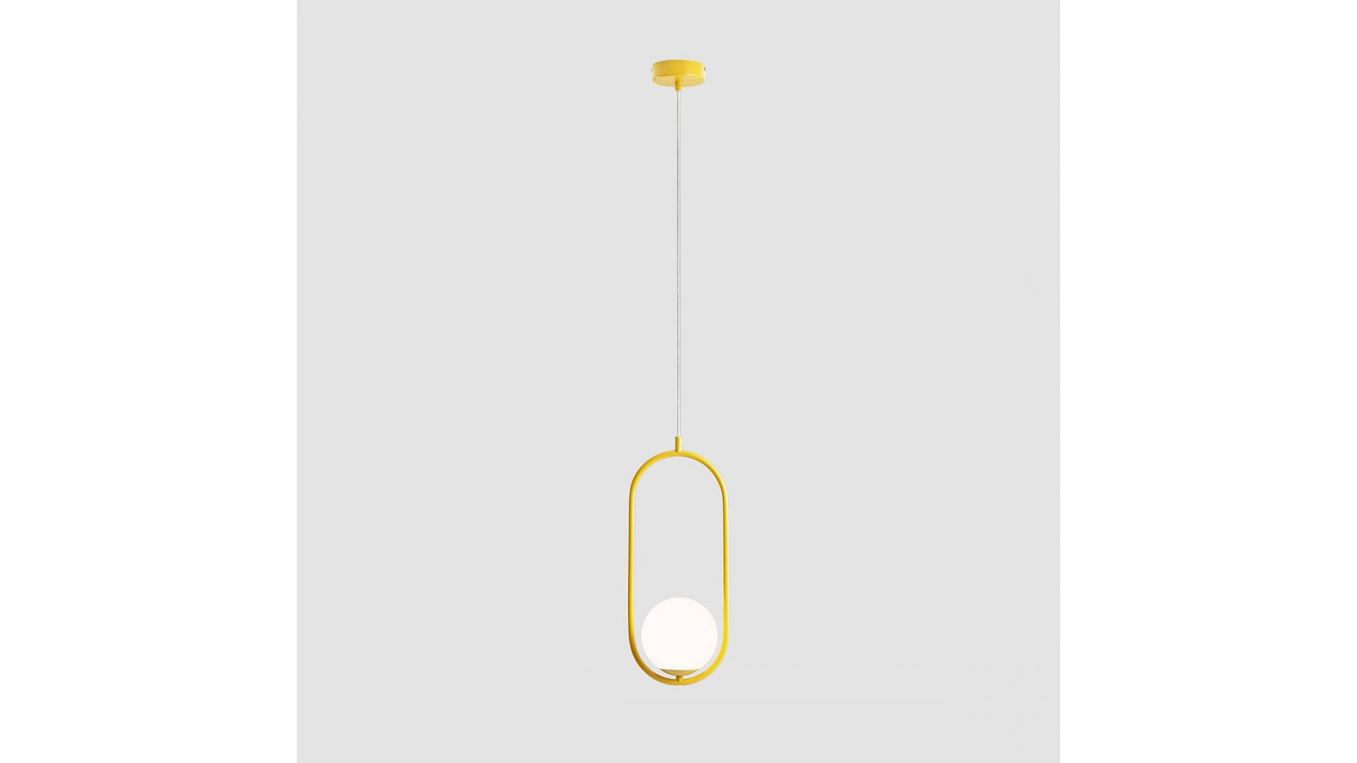 LAMPA WISZĄCA RIVA MUSTARD ALDEX 1086G14