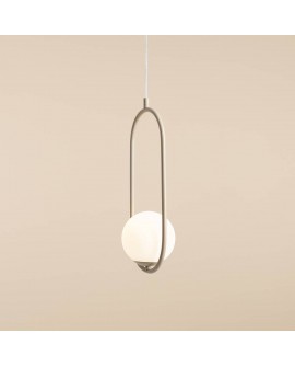 LAMPA WISZĄCA RIVA BEIGE ALDEX 1086G17