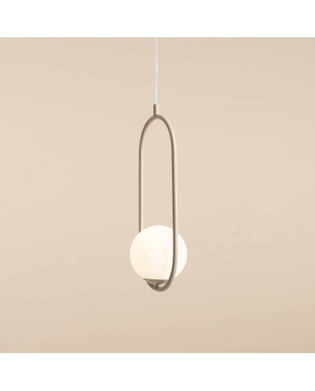 LAMPA WISZĄCA RIVA BEIGE ALDEX 1086G17