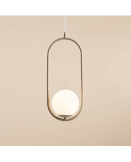 LAMPA WISZĄCA RIVA BEIGE ALDEX 1086G17