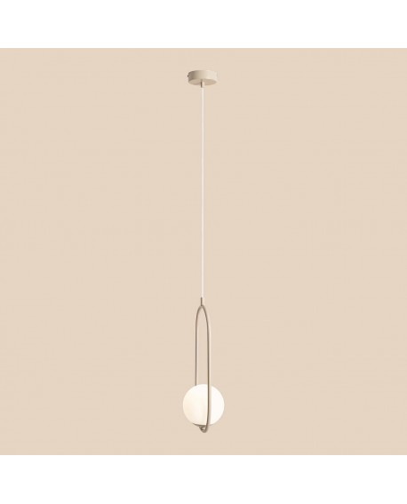 LAMPA WISZĄCA RIVA BEIGE ALDEX 1086G17