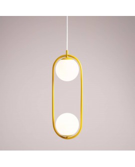 LAMPA WISZĄCA RIVA 2 MUSTARD ALDEX 1086H14