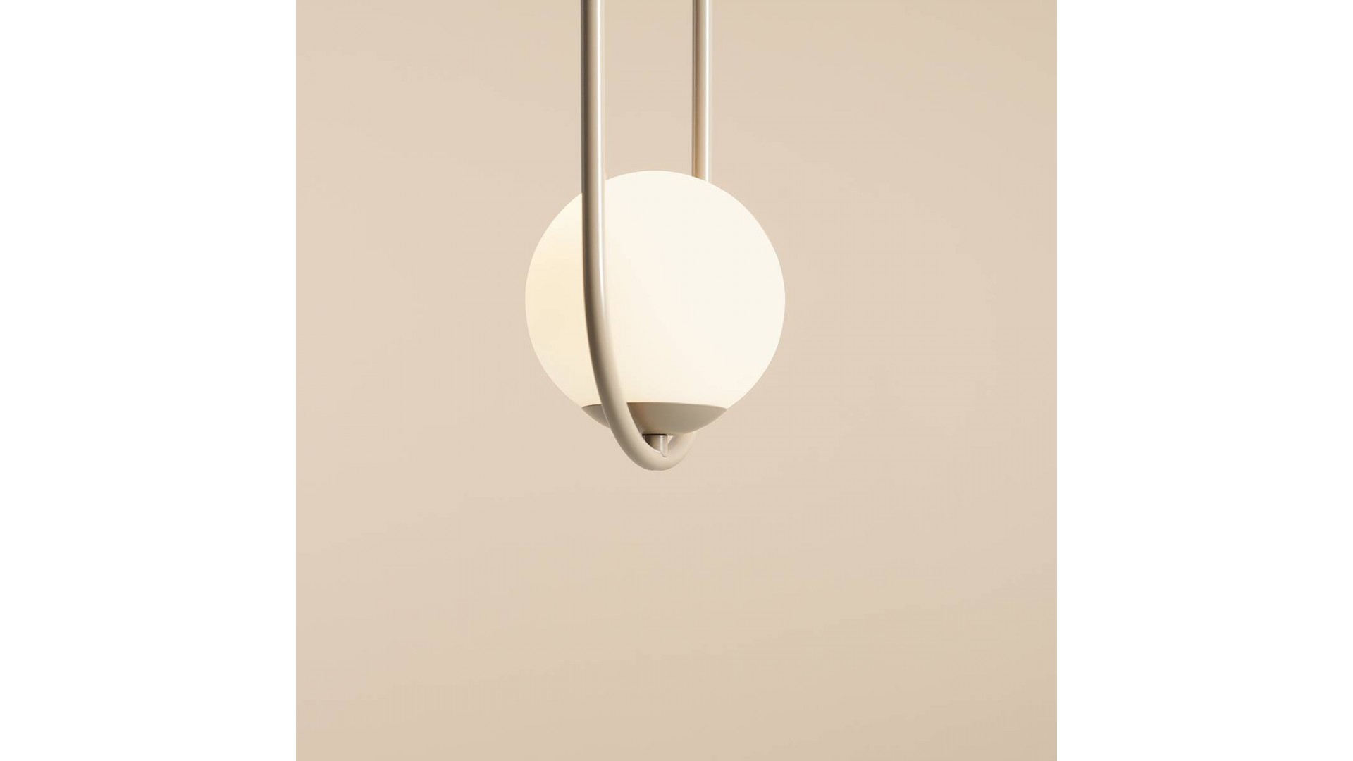 LAMPA WISZĄCA RIVA BEIGE ALDEX 1086G17