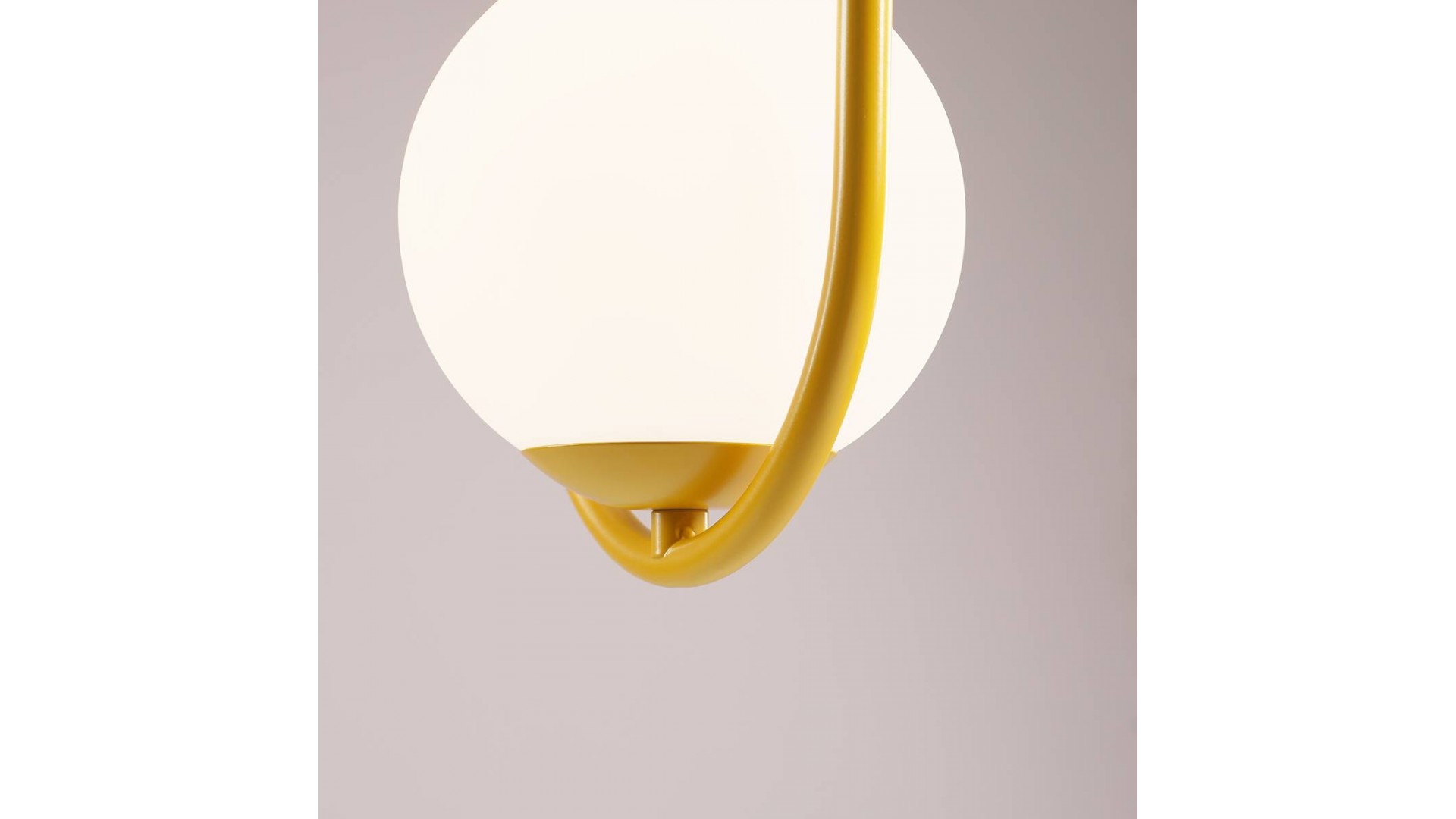 LAMPA WISZĄCA RIVA 2 MUSTARD ALDEX 1086H14
