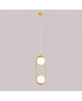 LAMPA WISZĄCA RIVA 2 MUSTARD ALDEX 1086H14