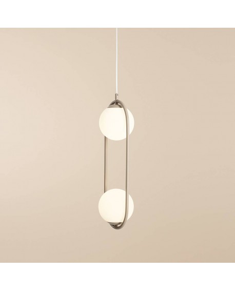 LAMPA WISZĄCA RIVA 2 BEIGE ALDEX 1086H17