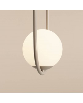 LAMPA WISZĄCA RIVA 2 BEIGE ALDEX 1086H17