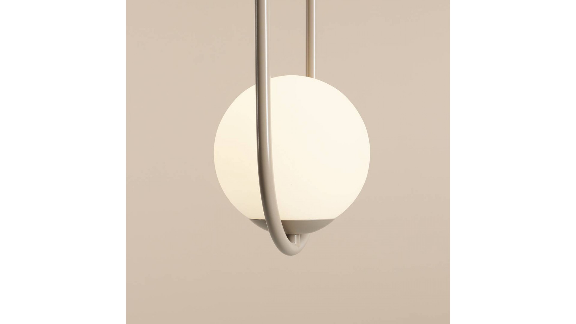 LAMPA WISZĄCA RIVA 2 BEIGE ALDEX 1086H17