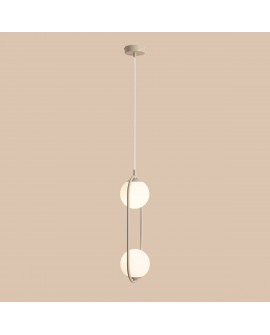 LAMPA WISZĄCA RIVA 2 BEIGE ALDEX 1086H17