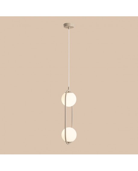 LAMPA WISZĄCA RIVA 2 BEIGE ALDEX 1086H17