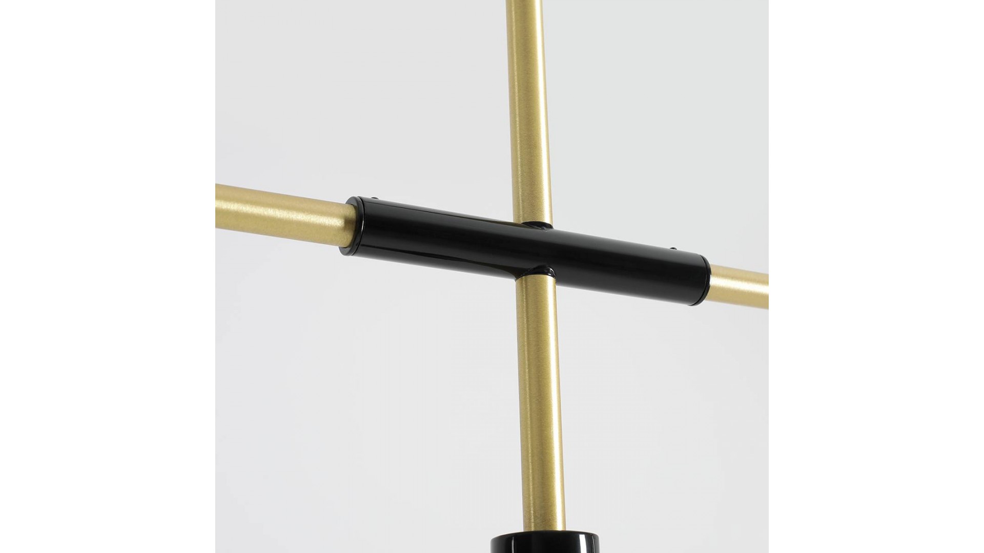 LAMPA WISZĄCA TREVO 7 BLACK BRASS ALDEX 1083T40