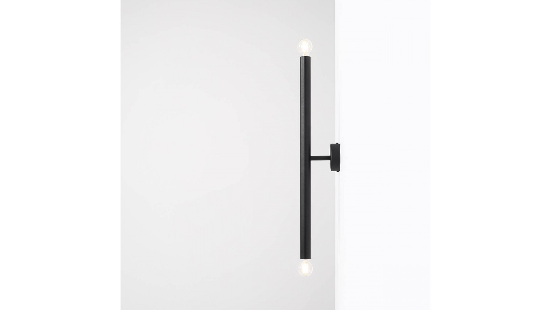 KINKIET TUBO 2 BLACK S ALDEX 1072D1_S