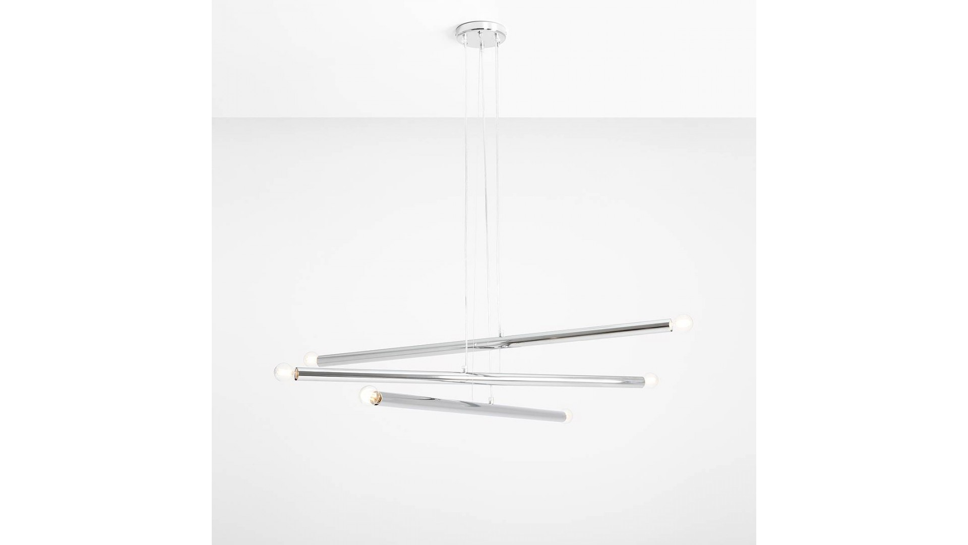 LAMPA WISZĄCA TUBO 6 CHROME ALDEX 1072K4