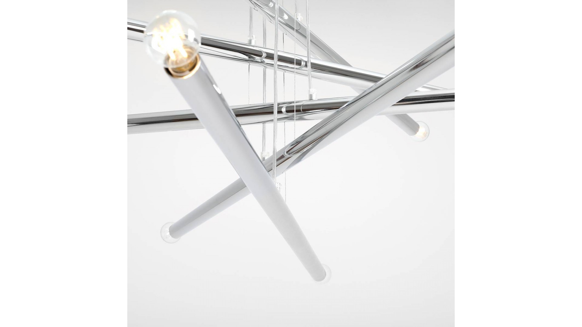 LAMPA WISZĄCA TUBO 10 CHROME ALDEX 1072M4