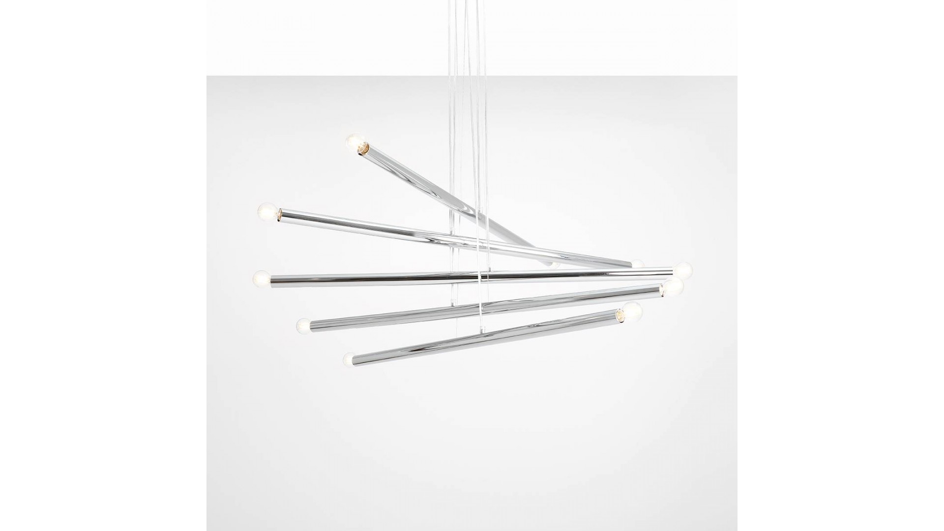 LAMPA WISZĄCA TUBO 10 CHROME ALDEX 1072M4