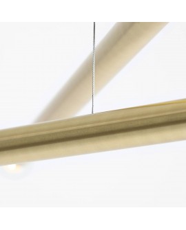 LAMPA WISZĄCA TUBO 8 BRASS ALDEX 1072P40