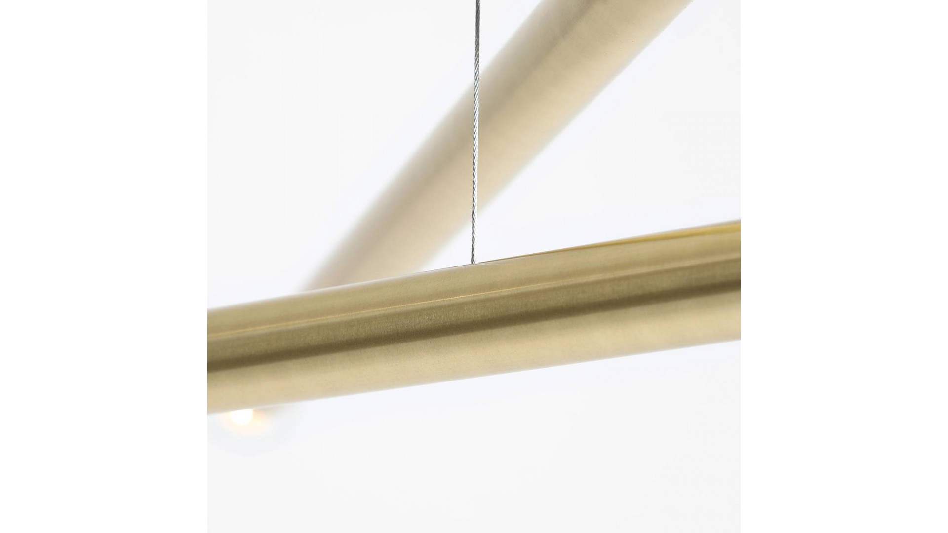 LAMPA WISZĄCA TUBO 8 BRASS ALDEX 1072P40