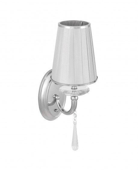 KINKIET LAMPA ŚCIENNA CHROM FABIONE W1 LUMINA DECO