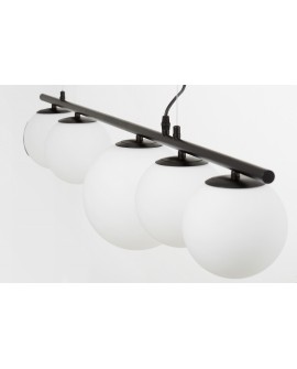 LAMPA WISZĄCA NOWOCZESNA CZARNA BARISTICA W5 LUMINA DECO