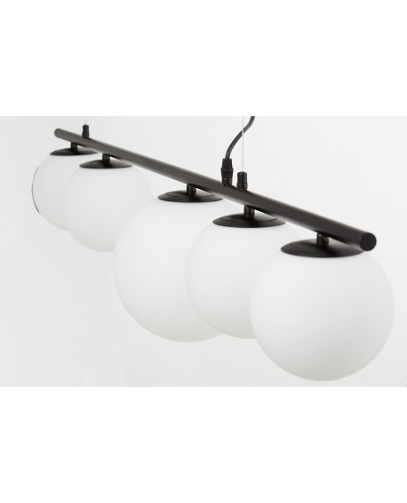 LAMPA WISZĄCA NOWOCZESNA CZARNA BARISTICA W5 LUMINA DECO