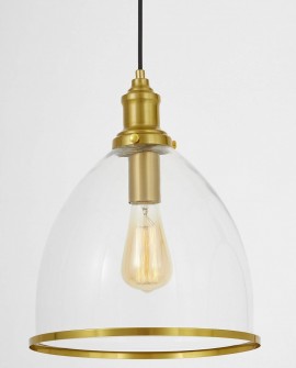 LAMPA WISZĄCA SUFITOWA NOWOCZESNA LOFT MOSIĘŻNA DOLOMIA LUMINA DECO