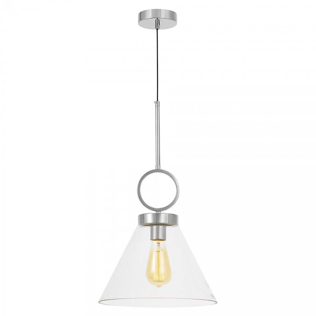 LAMPA WISZĄCA SUFITOWA NOWOCZESNA LOFT CHROMOWANA FERMINI LUMINA DECO
