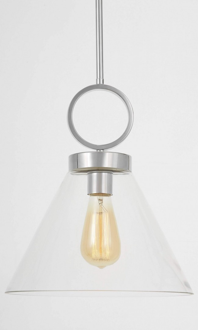 LAMPA WISZĄCA SUFITOWA NOWOCZESNA LOFT CHROMOWANA FERMINI LUMINA DECO