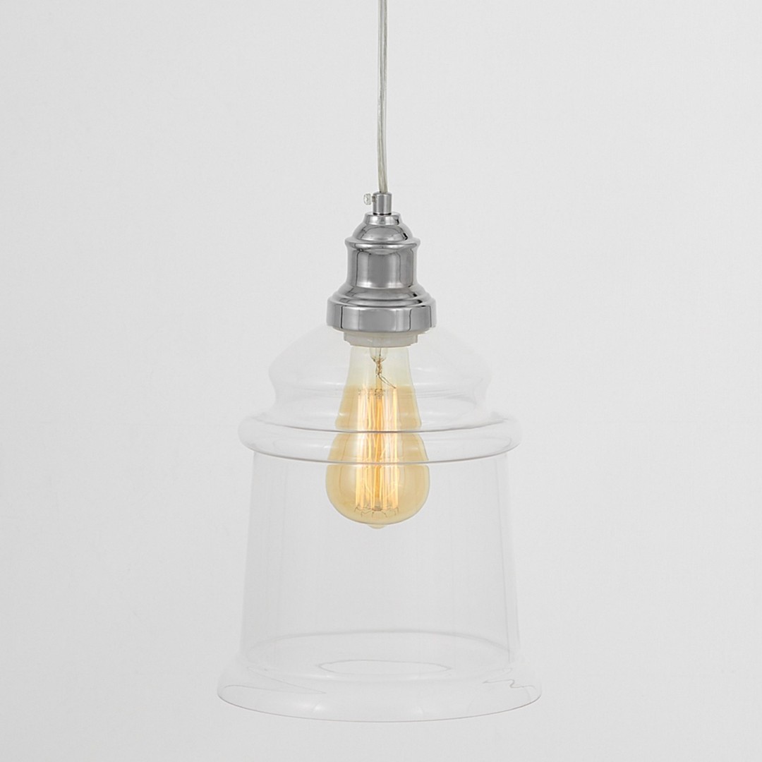 LAMPA WISZĄCA SUFITOWA NOWOCZESNA LOFT CHROMOWANA MOLETTI D20 LUMINA DECO