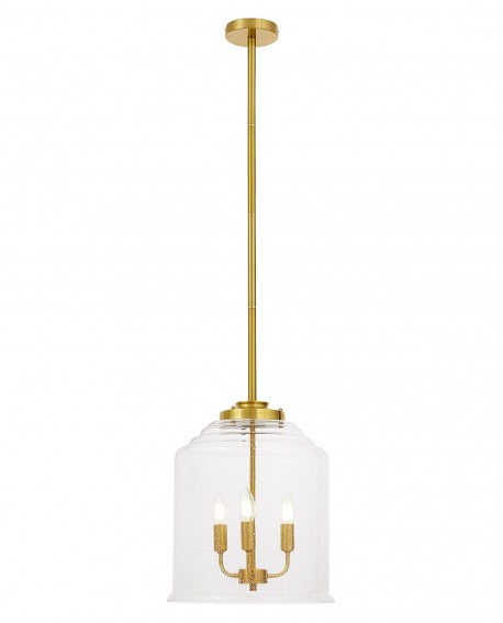 LAMPA WISZĄCA SUFITOWA NOWOCZESNA GLAMOUR MOSIĘŻNA RALTON W3 LUMINA DECO