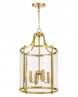 LAMPA WISZĄCA SUFITOWA NOWOCZESNA GLAMOUR ZŁOTO SZCZOTKOWANE ASCONA W4 LUMINA DECO
