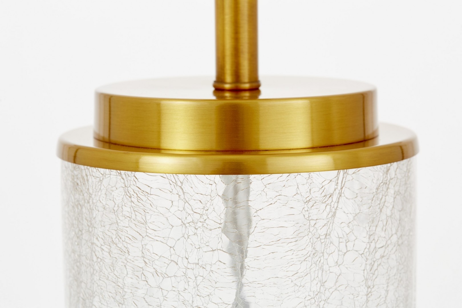 lampa stołowa nocna glamour biało złota szczotkowana positano lumina deco detal złotej podstawy