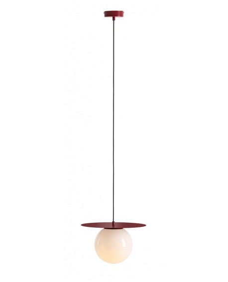 LAMPA WISZĄCA LOOP RED WINE M ALDEX 1125G15_M