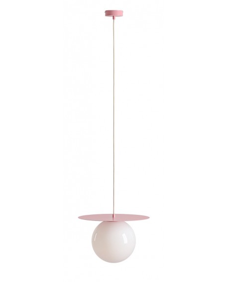 LAMPA WISZĄCA LOOP BABY PINK L ALDEX 1125G18_L