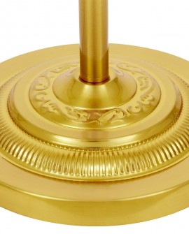 LAMPA PODŁOGOWA STOJĄCA KLASYCZNA MOSIĘŻNA MOLTENA LUMINA DECO