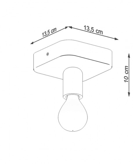 Plafon TAVO 1 Sollux SL.1156