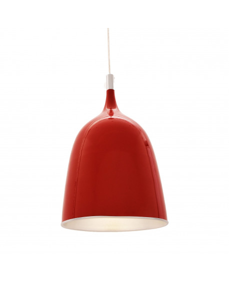 NOWOCZESNA LAMPA WISZĄCA CZERWONA BELTONE