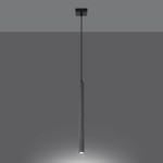 Lampa wisząca PASTELO 1 beton Sollux SL.1271