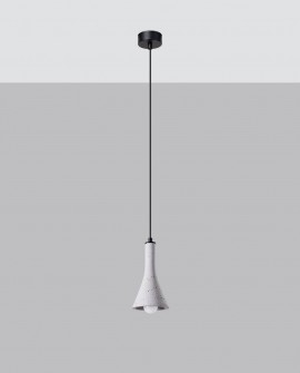 Lampa wisząca REA 1 beton Sollux SL.1223