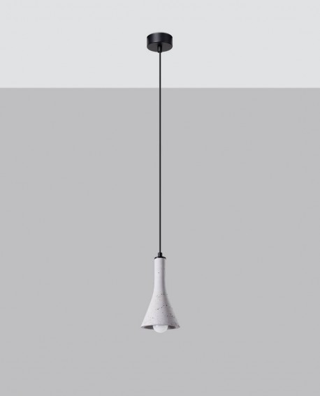 Lampa wisząca REA 1 beton Sollux SL.1223