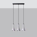 Lampa wisząca REA 3L beton Sollux SL.1225