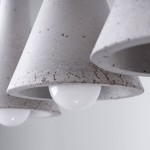 Lampa wisząca REA 3L beton Sollux SL.1225