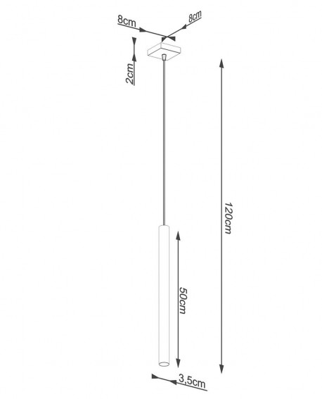 Lampa wisząca PASTELO 1 drewno Sollux SL.1266