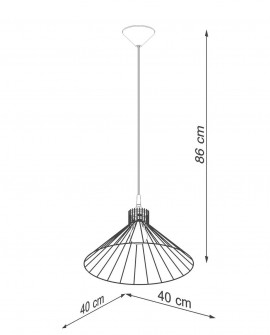 Lampa wisząca EDA Sollux SL.1186