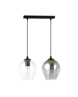 LAMPA WISZĄCA ISTAR 2 CZARNA MIX EMIBIG 682/2