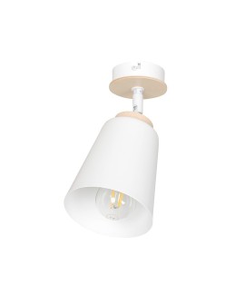 LAMPA SUFITOWA ATLAS 1 BIAŁA EMIBIG