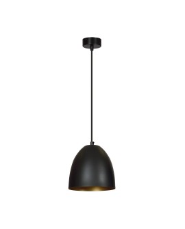 LAMPA WISZĄCA LENOX 1 CZARNA / ZŁOTA EMIBIG