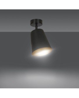 LAMPA SUFITOWA PRISM 1 CZARNA / ZŁOTA EMIBIG