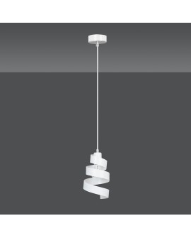 LAMPA WISZĄCA SAGA 1 BIAŁA EMIBIG