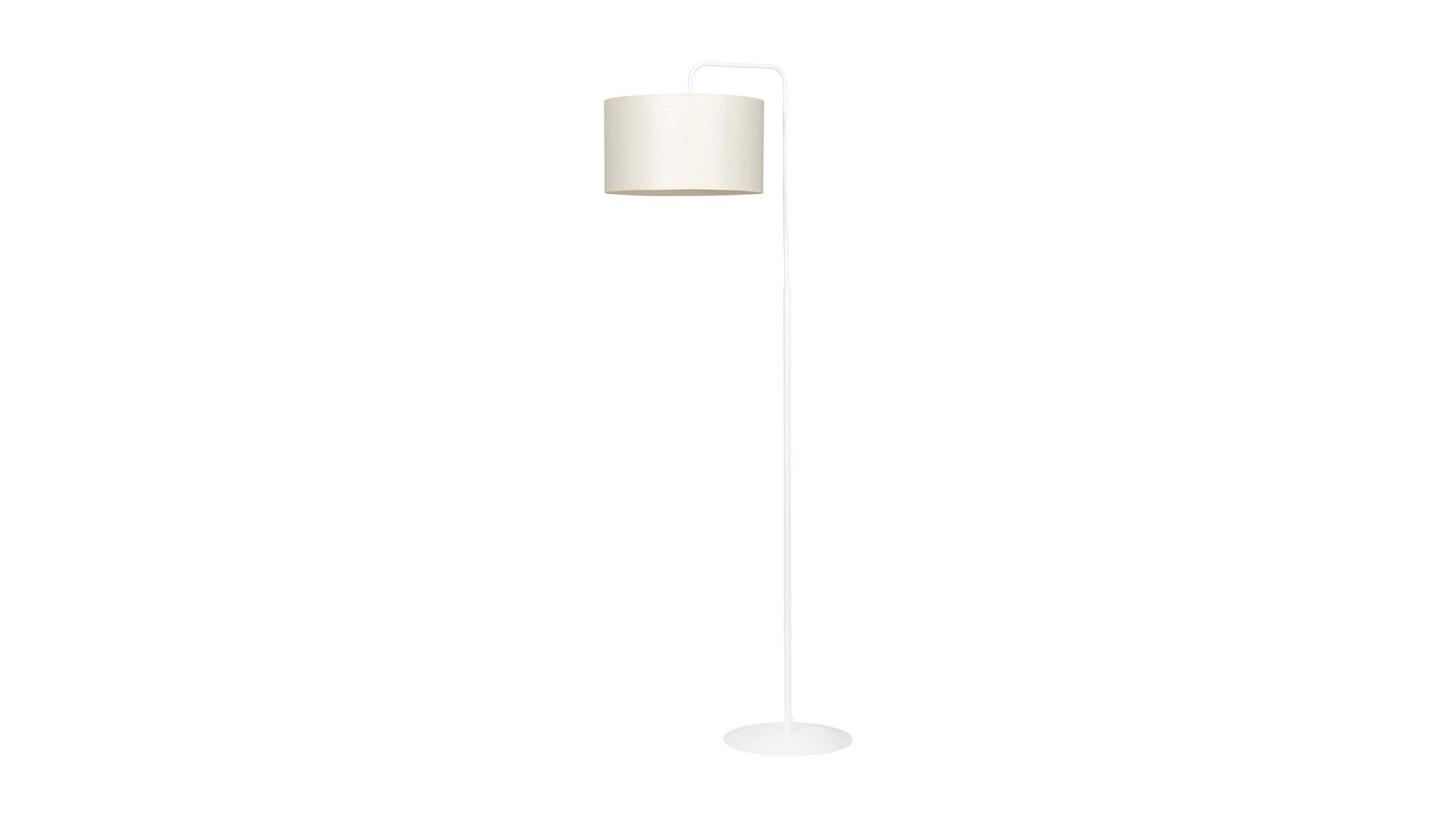 LAMPA PODŁOGOWA STOJĄCA TRAPO LP1 WH KREMOWA EMIBIG